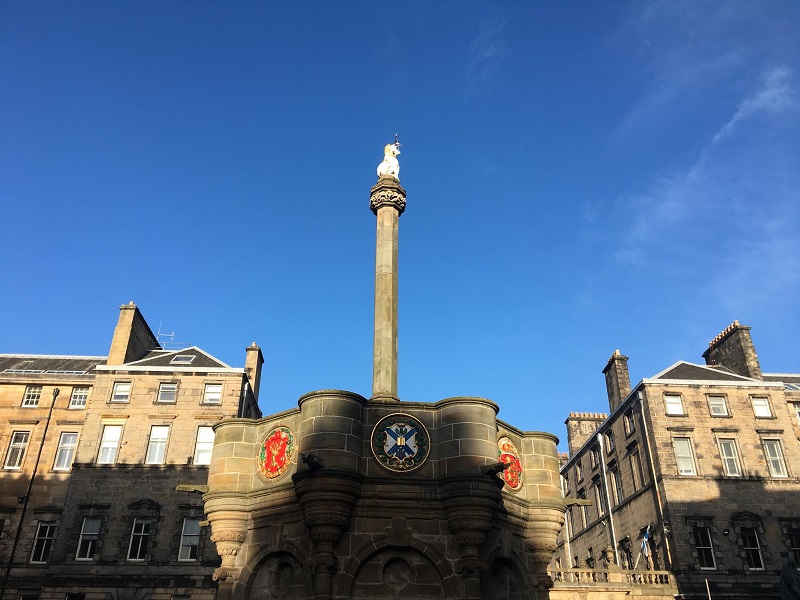 Discovering Edinburgh's Mercat Cross Mercat Tours Ltd, Edinburgh, Scotland