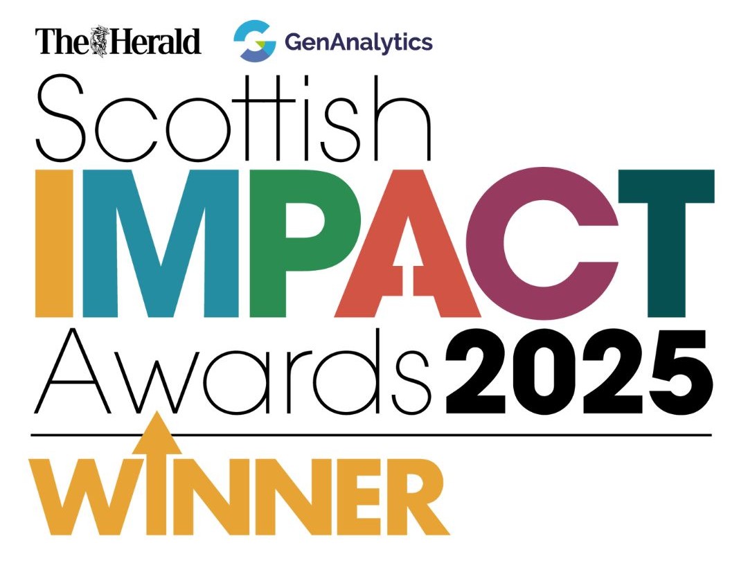 Scottish Impact Awards 2025 Winner graphic